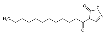 3H-Pyrazol-3-one, 2,4-dihydro-4-(1-oxododecyl)-_96143-89-4