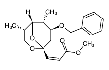 methyl 3-((5R,4S,6R)-4,6-dimethyl-7(S)-(benzyloxy)-2,9-dioxabicyclo(3.3.1)nonan-1-yl)-cis-propenoate CAS:96149-11-0 manufacturer & supplier