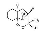(1R,6S,8S,9S,12S)-9-Methyl-10,11-dioxa-tricyclo[6.3.1.01,6]dodecane-9,12-diol_96165-28-5