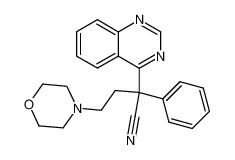 4-morpholin-4-yl-2-phenyl-2-quinazolin-4-yl-butyronitrile_96172-41-7
