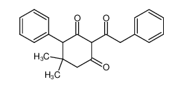5,5-Dimethyl-4-phenyl-2-phenylacetyl-cyclohexandion-(1,3)_96172-87-1