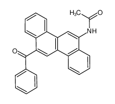 12-Acetamino-6-benzoyl-chrysen_96176-25-9