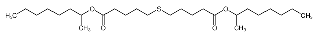 Bis-(4-(1-methyl-heptyloxycarbonyl)-butyl)-sulfid_96179-72-5