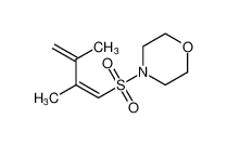 (Z)-4-((2,3-dimethylbuta-1,3-dien-1-yl)sulfonyl)morpholine_96183-99-2