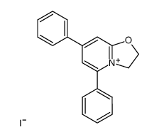 2,3-dihydro-5,7-diphenyloxazolo(3,2-a)pyridinium iodide_96185-27-2