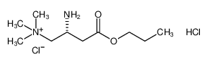 (R)-2-amino-N,N,N-trimethyl-4-oxo-4-propoxybutan-1-aminium chloride hydrochloride_96186-40-2