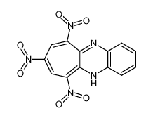 6,8,10-trinitro-5H-cyclohepta[b]quinoxaline_96198-48-0