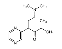 6-dimethylamino-2-methyl-4-pyrazin-2-yl-hexan-3-one_96198-97-9