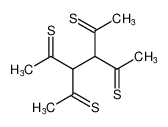 2,5-Hexanedithione, 3,4-bis(1-thioxoethyl)-_96204-16-9