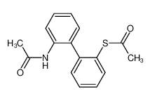 2-acetylthio-2'-acetamidobiphenyl_96207-48-6
