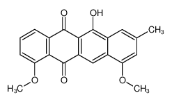 6-hydroxy-1,10-dimethoxy-8-methylnaphthacene-5,12-dione_96227-37-1