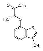 3-(3-methyl-benzo[b]thiophen-7-yloxy)-butan-2-one_96229-38-8