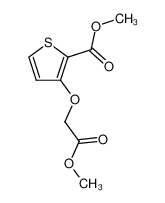 Methyl (2-methoxycarbonyl-3-thienyloxy)-acetate_96232-63-2