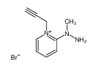 bromure de (methyl-1 hydrazino-1)-2 propargyl-1 pyridinium_96239-42-8