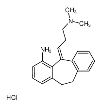 (E)-3-(4-amino-10,11-dihydro-5H-dibenzo(a,d)cyclohepten-5-ylidene)-N,N-dimethyl-1-propanamine dihydrochloride_96245-78-2