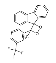 3,3-(2,2'-biphenyldiyl)-4-methyl-4-(m-(perfluoromethyl)-phenyl)-1,2-dioxetane_96258-29-6