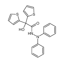 Di-(thienyl-(2))-glykolsaeure-N,N-diphenylhydrazid_96266-21-6