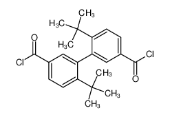 6,6'-Di-tert-butyl-phenyl-dicarbonsaeure-(3,3')-dichlorid_96266-56-7
