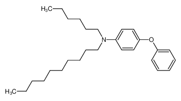 Decyl-hexyl-(4-phenoxy-phenyl)-amine_96270-55-2