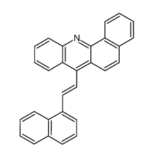 trans-7-(2-Naphthyl-(1)-vinyl)-benz(c)acridin_96271-04-4