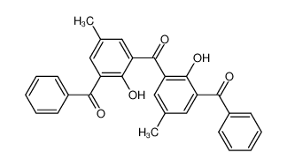 Bis-(3-benzoyl-2-hydroxy-5-methyl-phenyl)-methanone_96271-70-4