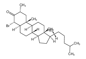 4α-bromo-2α-methyl-5α-cholestan-3-one_96274-10-1