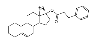 3-Phenyl-propionic acid (S)-13,17-dimethyl-2,3,4,7,8,9,10,11,12,13,14,15,16,17-tetradecahydro-1H-cyclopenta[a]phenanthren-17-yl ester_96274-28-1