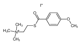 4-methoxybenzoylthiocholine iodide_96279-63-9