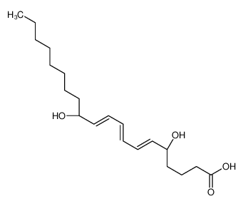 (5R,6E,8E,10E,12S)-5,12-dihydroxyicosa-6,8,10-trienoic acid_96283-44-2