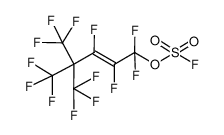 Fluorosulfuric acid (E)-1,1,2,3,5,5,5-heptafluoro-4,4-bis-trifluoromethyl-pent-2-enyl ester_96288-57-2