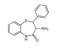 1,5-Benzothiazepin-4(5H)-one, 3-amino-2,3-dihydro-2-phenyl-_96289-18-8