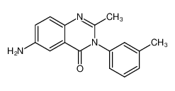 6-amino-2-methyl-3-m-tolyl-3H-quinazolin-4-one_963-50-8