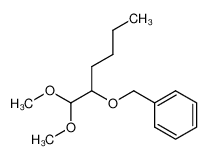 (1-Dimethoxymethyl-pentyloxymethyl)-benzene_96302-57-7