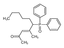 5-diphenylphosphoryl-4-methyldec-3-en-2-one_96302-92-0