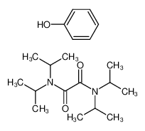 N,N,N',N'-Tetraisopropyl-oxalamide; compound with phenol_96323-97-6