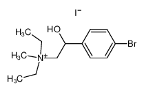 N.N-Diaethyl-4-brom-β-hydroxy-phenaethylamin-methoiodid_96329-43-0