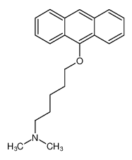 1-Pentanamine, 5-(9-anthracenyloxy)-N,N-dimethyl-_96334-59-7