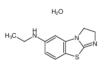 N-ethyl-2,3-dihydroimidazo(2,1-b)benzothiazol-6-amine*H2O_96360-74-6