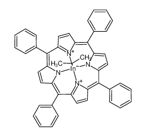 {(tetraphenylporphyrinato)(σ-CH(CH3)2)indium}(1-) radical_96363-89-2