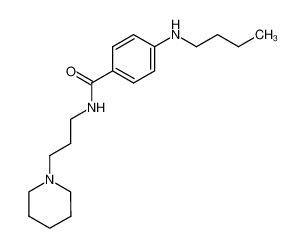 4-butylamino-N-(3-piperidin-1-yl-propyl)-benzamide_96368-35-3