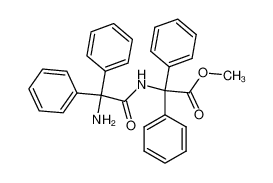 (1-Amino-1,1-diphenyl-acetamino)-diphenylessigsaeure-methylester_96372-96-2