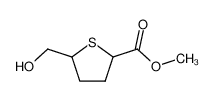 (-)-(2R,5S)-cis-5-hydroxymethyl-2-carbomethoxytetrahydrothiophene_96382-84-2