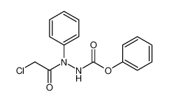 Hydrazinecarboxylic acid, 2-(chloroacetyl)-2-phenyl-, phenyl ester_96388-23-7