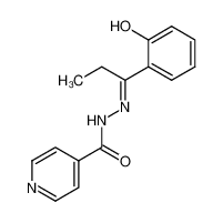 2-Hydroxy-propiophenon-isonicotinoylhydrazon_964-28-3