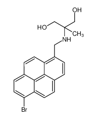 2-(((6-bromopyren-1-yl)methyl)amino)-2-methylpropane-1,3-diol CAS:96403-28-0 manufacturer & supplier