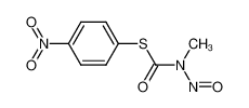 N-(methyl)-N-nitrosocarbamate du nitro-4 thiophenol_96408-98-9