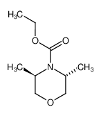 (3R,5R)-3,5-Dimethyl-morpholine-4-carboxylic acid ethyl ester_96424-13-4