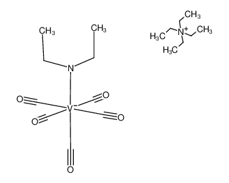 tetraethylammonium (diethylamine)pentacarbonylvanadate_96427-86-0