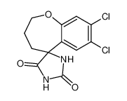 7,8-dichloro-3,4-dihydro-2H-spiro[benzo[b]oxepine-5,4'-imidazolidine]-2',5'-dione_96434-85-4