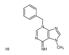 3-benzyl-7-methyladenine hydriodide_96435-69-7